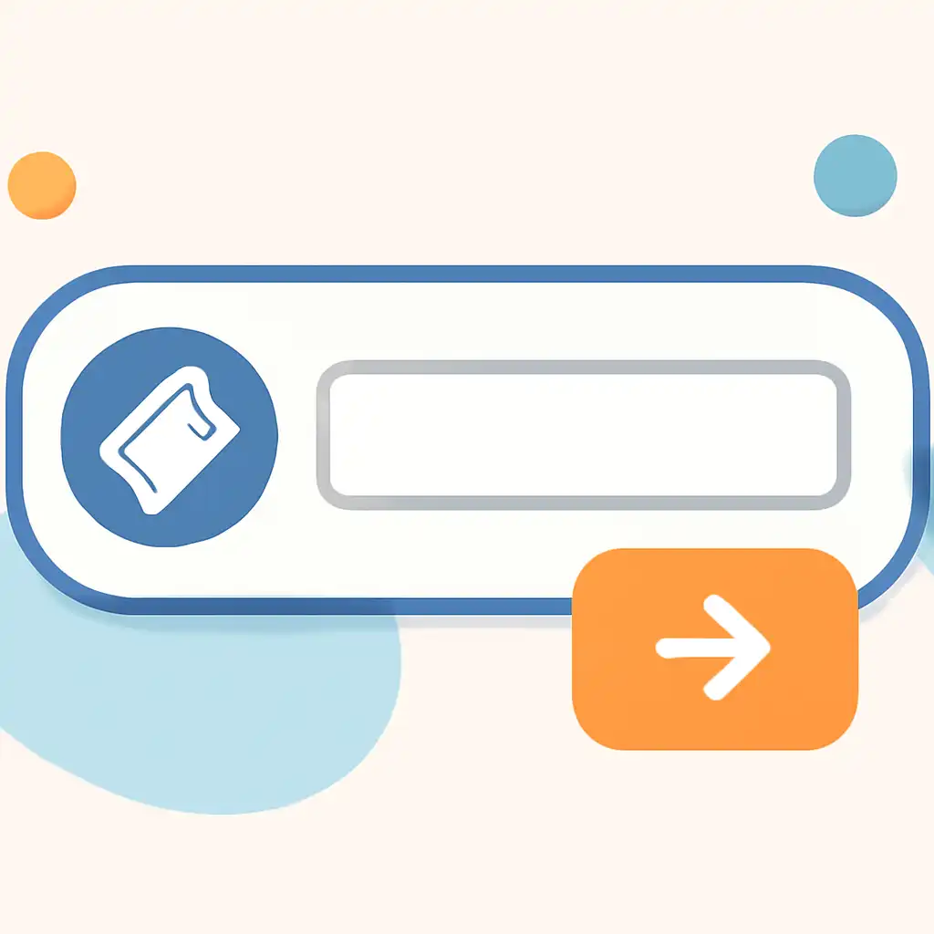 Close-up of button or form field for matching your ticket number, Lottery Sambad